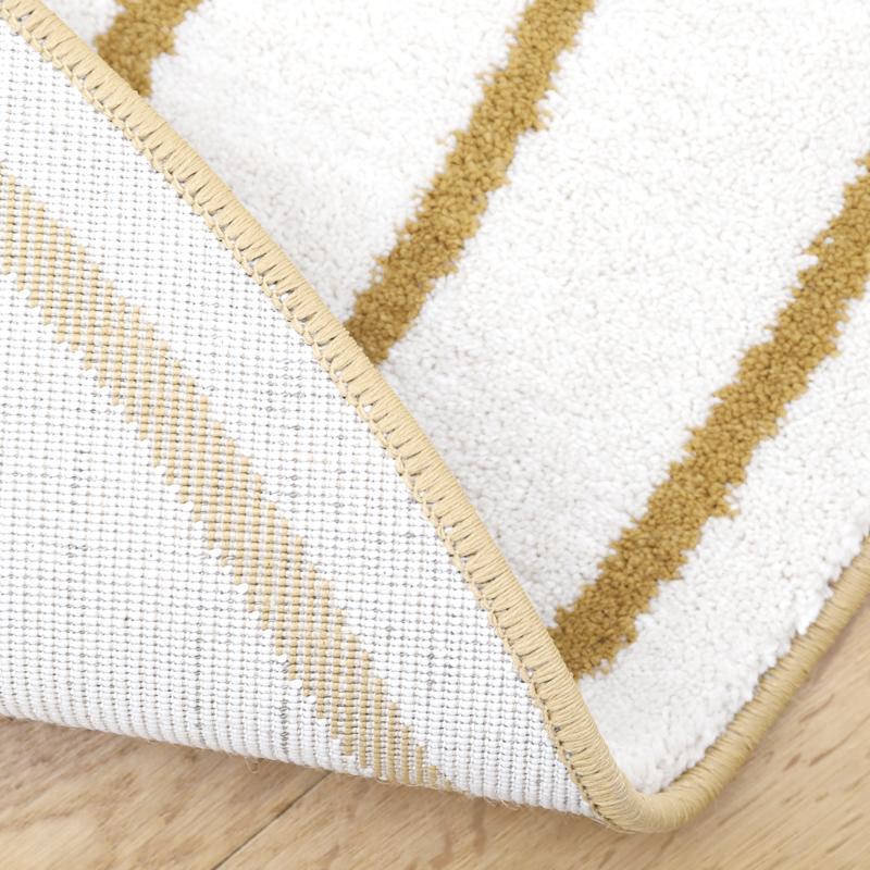 Luisa M Geometric round carpet