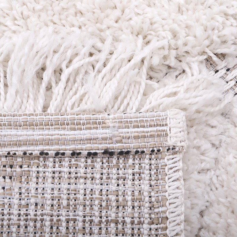 Bohemian white carpet