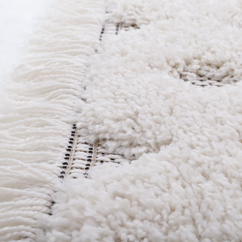 Bohemian white carpet