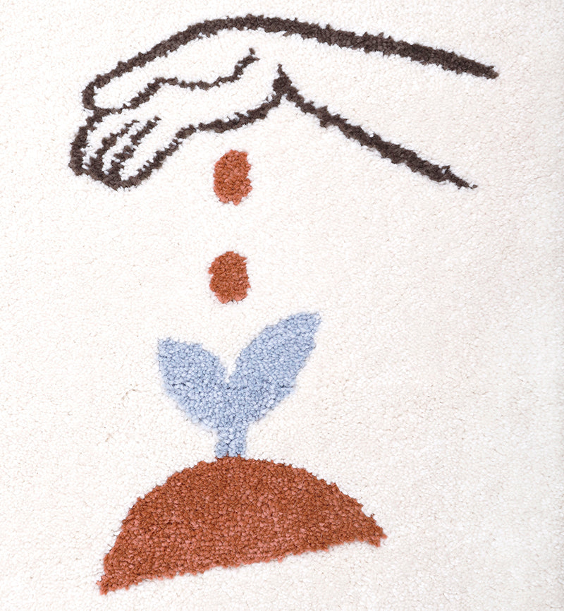 Love Left by Marta Abad- Children's Carpet