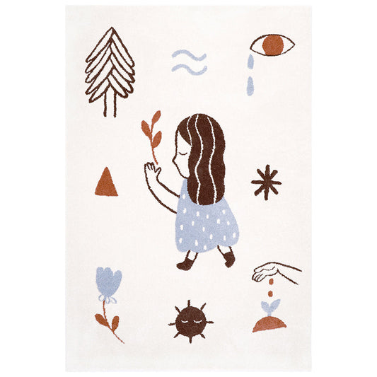 Love Left by Marta Abad- Children's Carpet