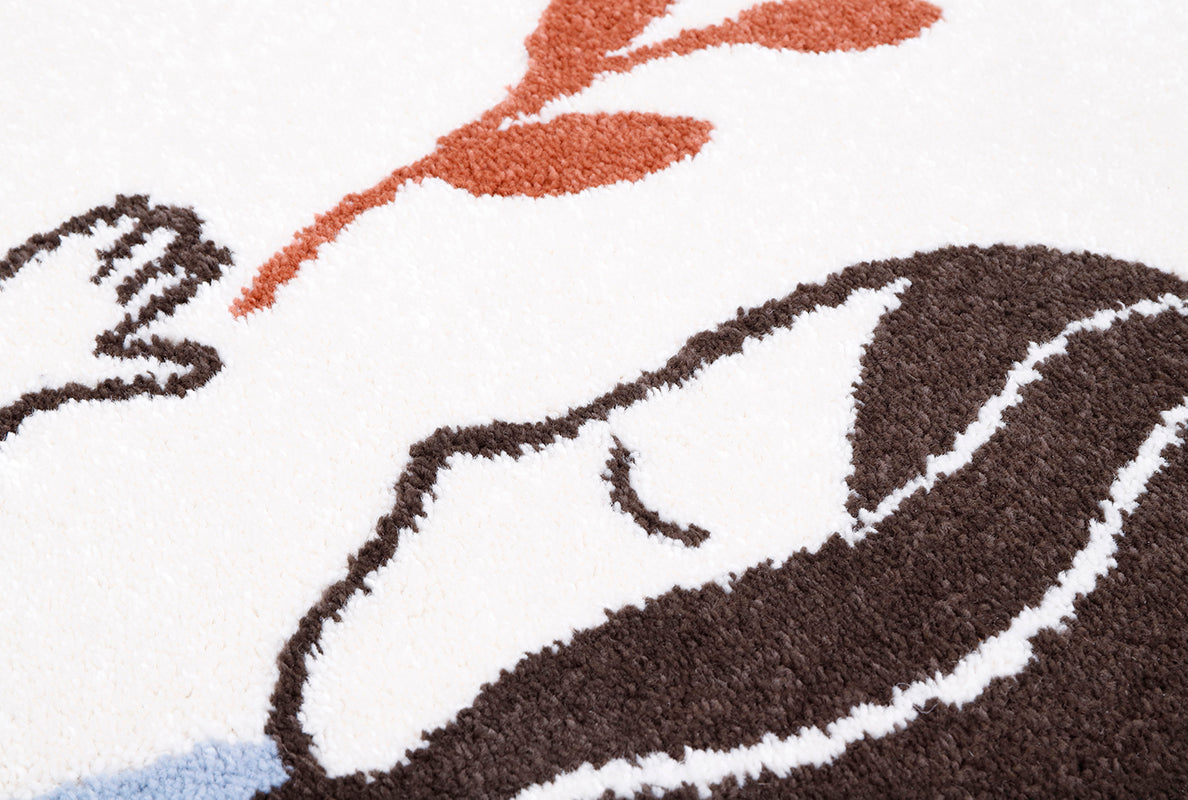 Love Left by Marta Abad- Children's Carpet