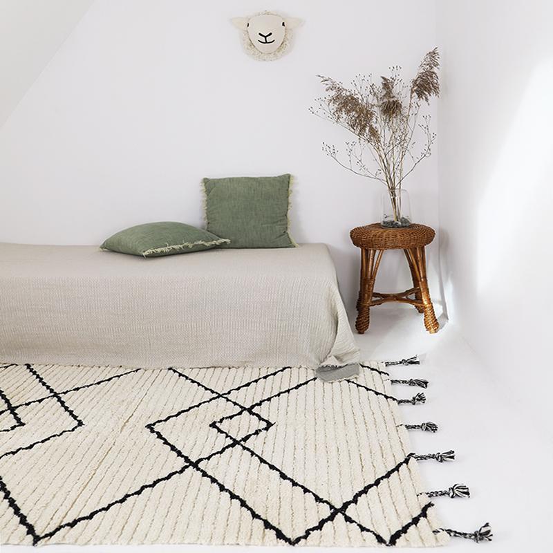 Viktor Black Bohemian carpet