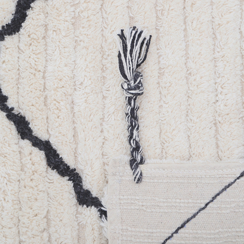 Viktor Black Bohemian Children's Carpet- Small