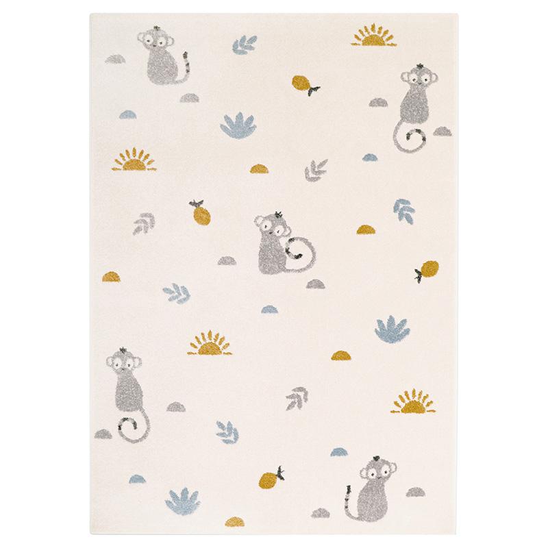 Little Wild Monkey Honey L Children's Carpet