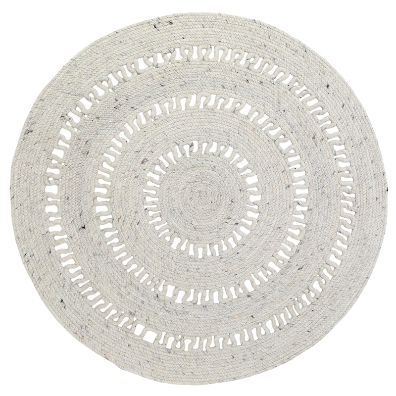 Natural bibek wool carpet