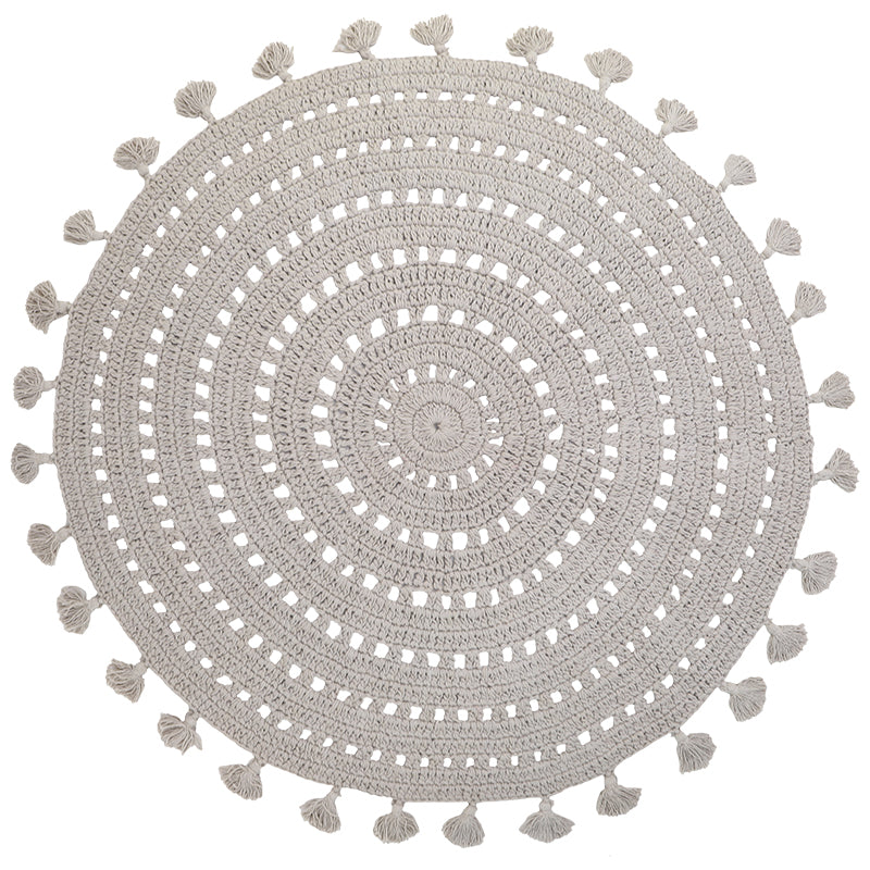 Nila gray pearl child carpet
