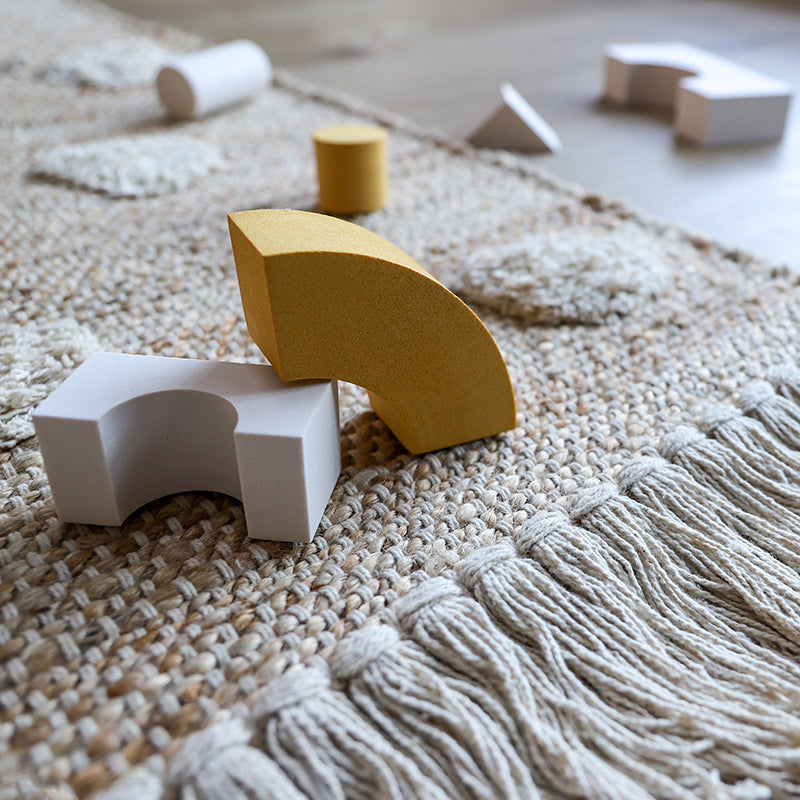 Natural Jute & Cotton carpet