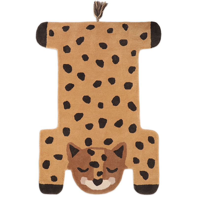 Kumako Leopard Child Carpet
