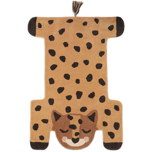 Kumako Leopard Child Carpet