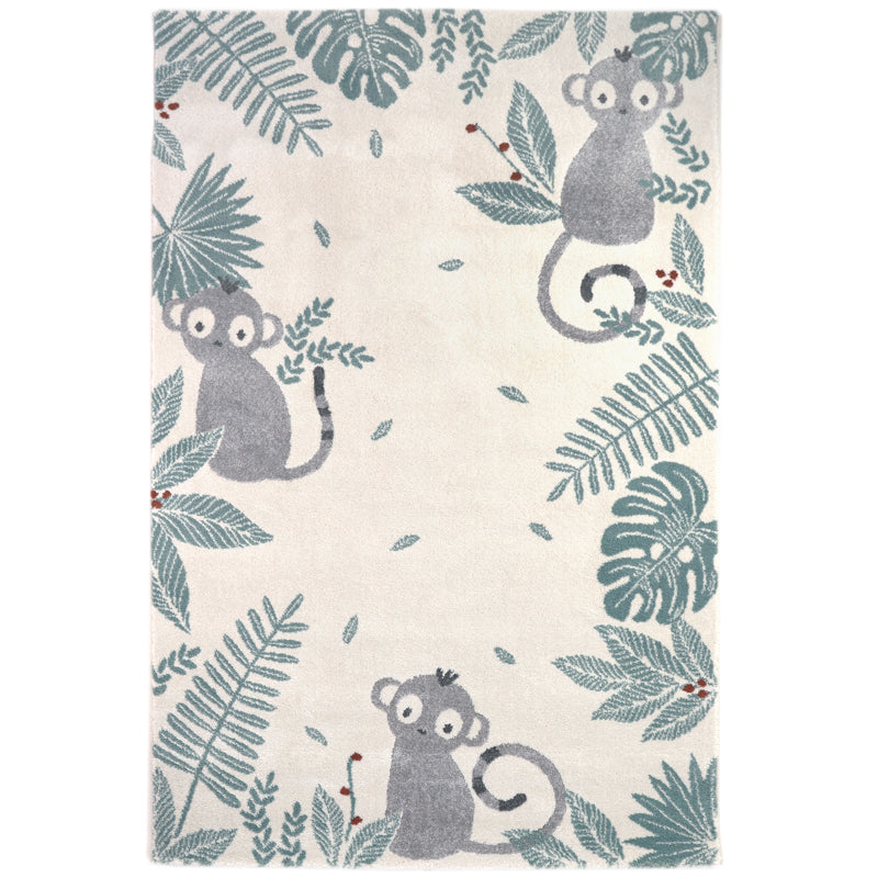 Monkey Paradise Grey Carpet