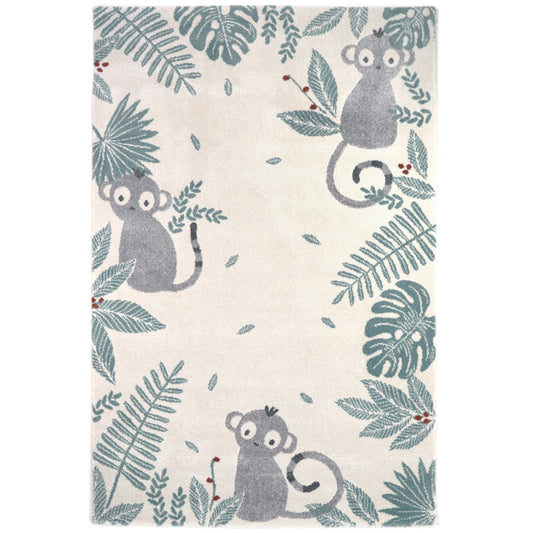 Monkey Paradise Grey Carpet