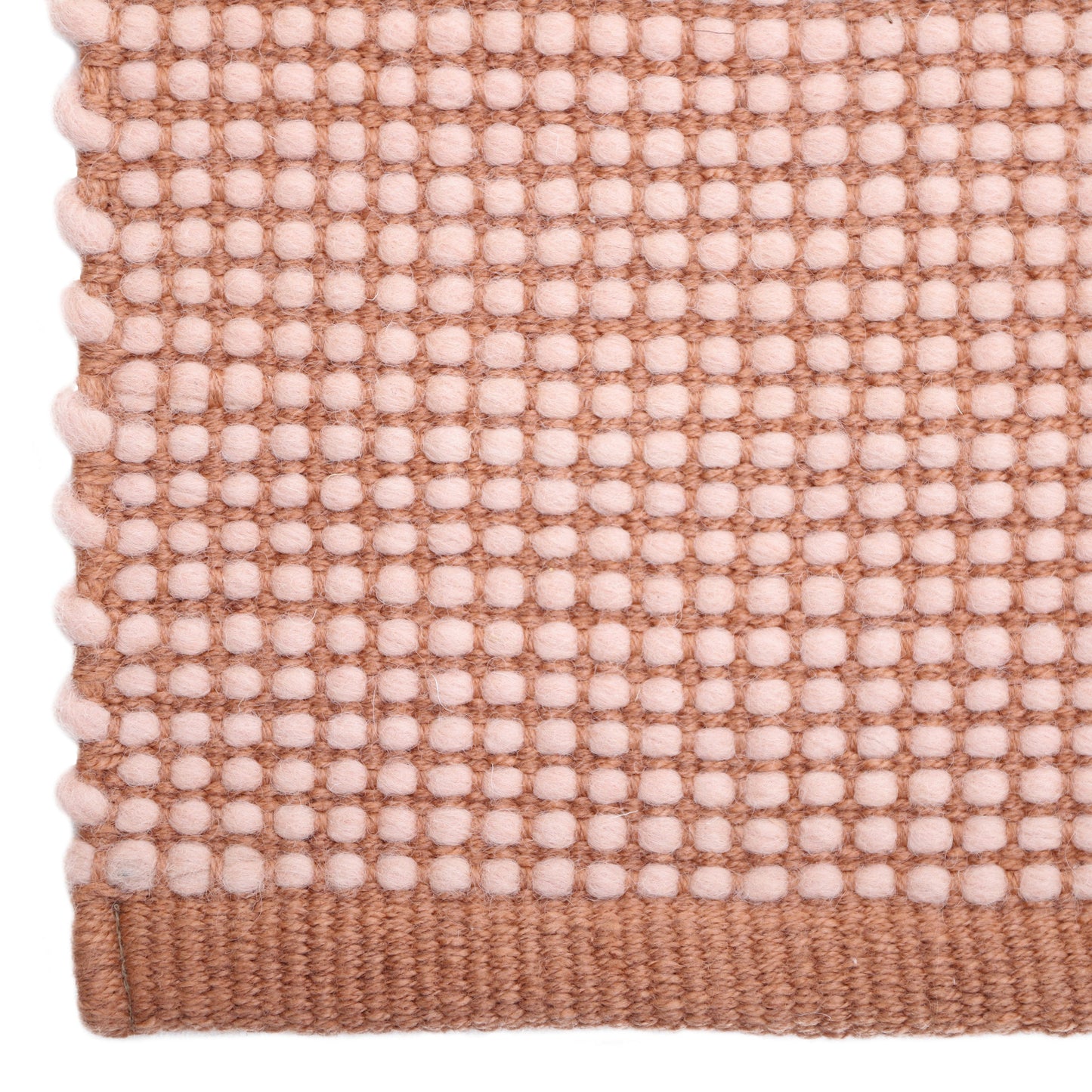 Bergen nude xs contemporary wool carpet