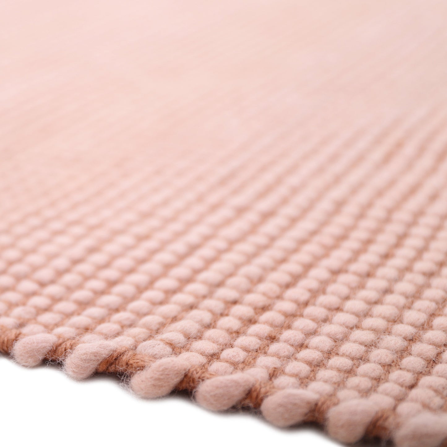 Bergen nude xs contemporary wool carpet