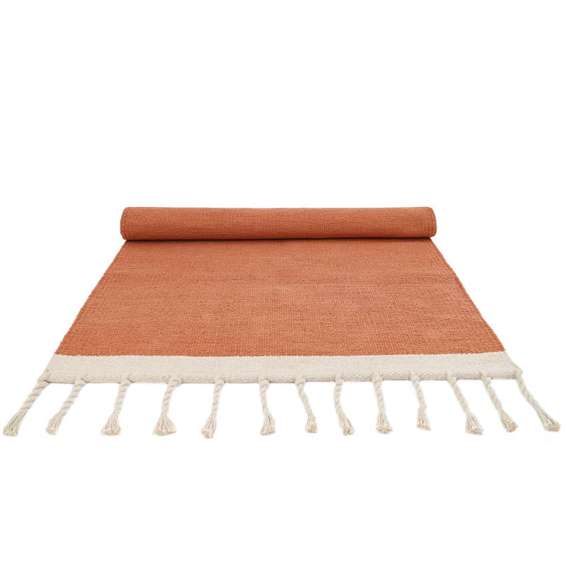 Lisboa Rose Contemporary cotton carpet