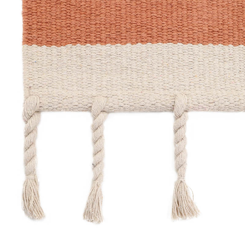 Lisboa Rose Contemporary cotton carpet