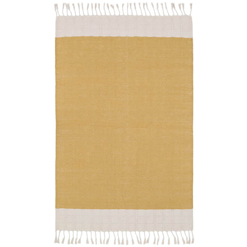 Lucia Mustard Contemporary Child Carpet