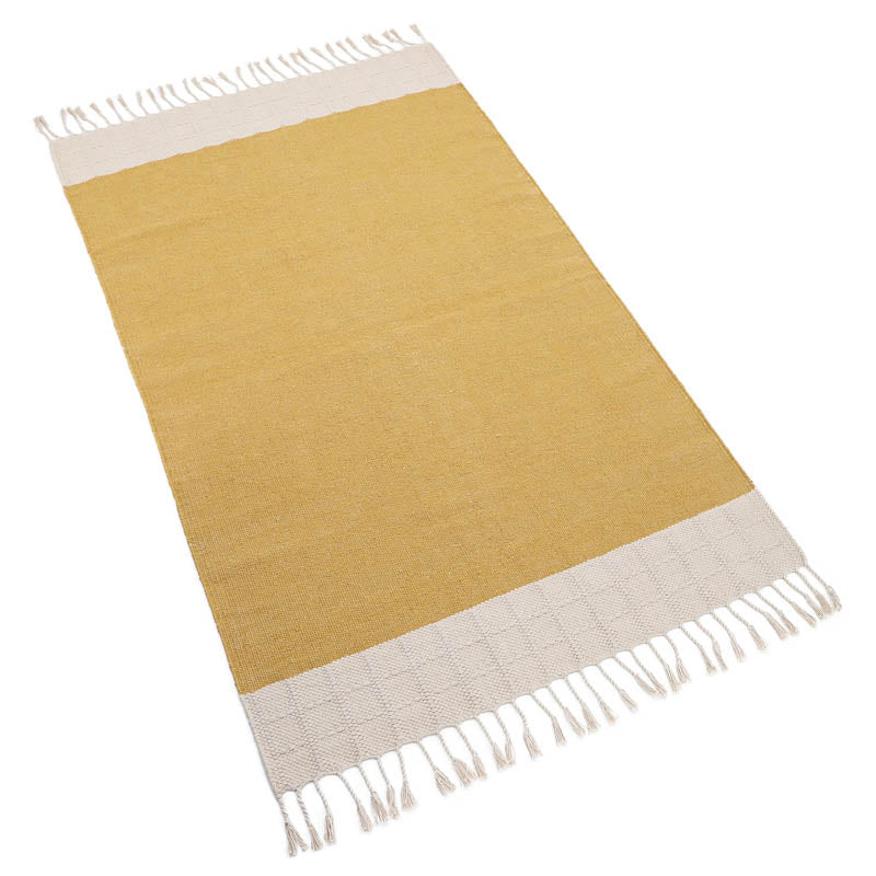 Lucia Mustard Contemporary Child Carpet