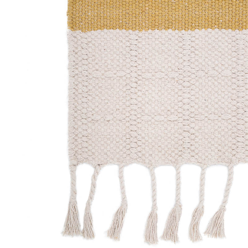 Lucia Mustard Contemporary Child Carpet