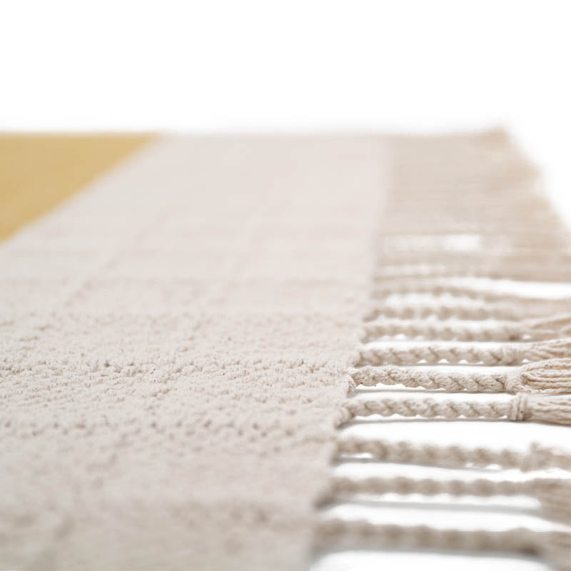 Lucia Mustard Contemporary Child Carpet