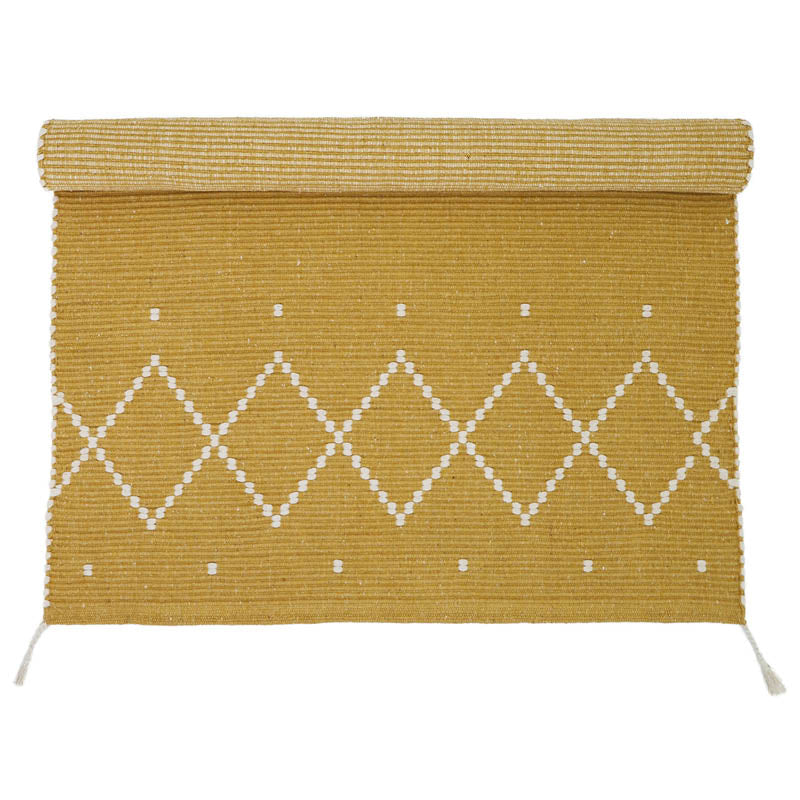 Mallorca Mustard Bohemian Child Carpet