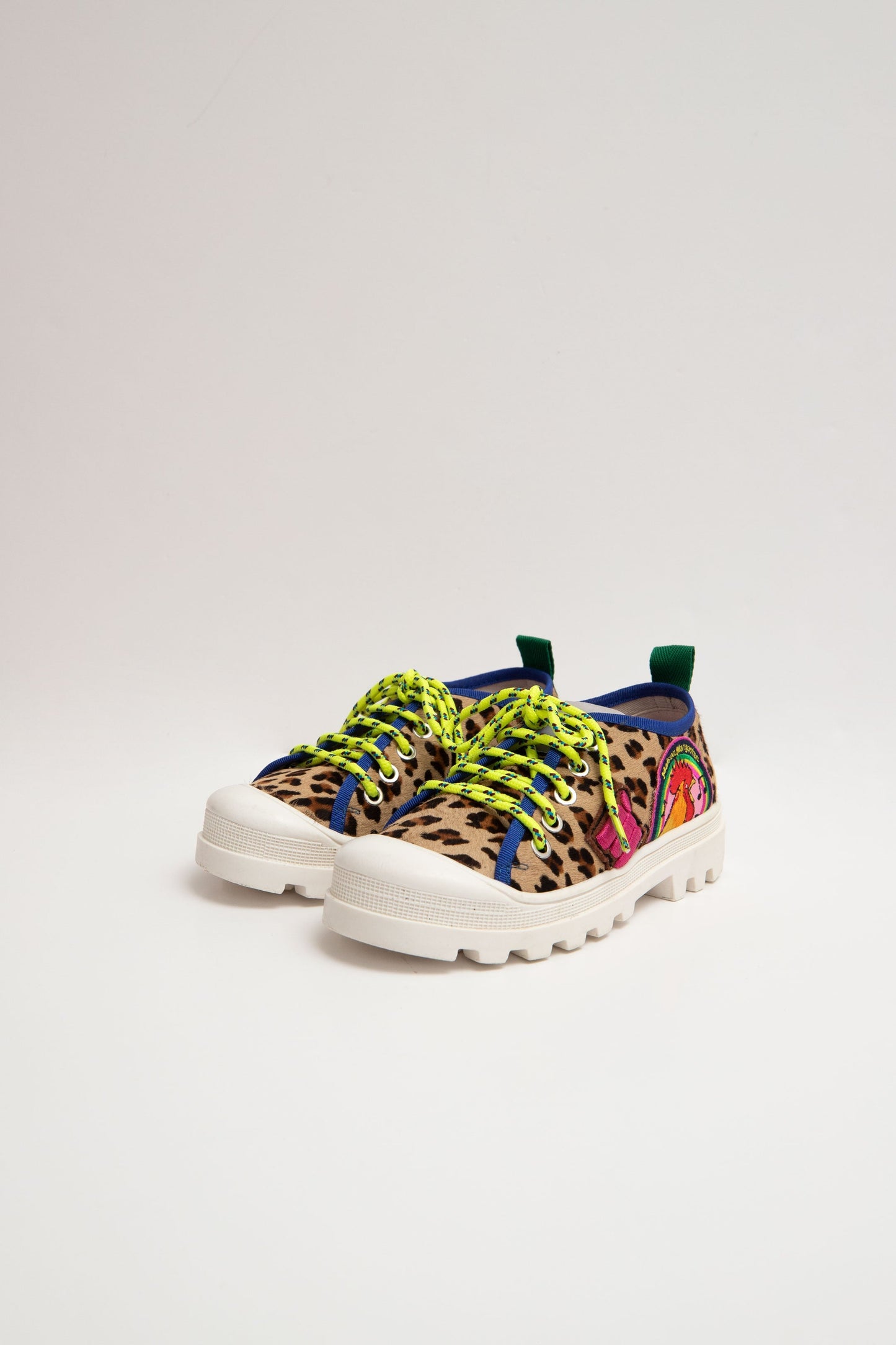 Gungo Leopard Sneakers Shoes Maison Mangostan 