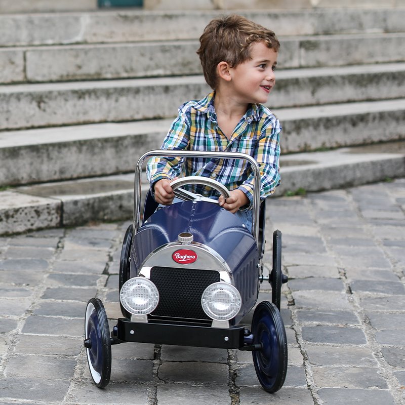 Baghera Classic Pedal Blue Car Ride-on Baghera 