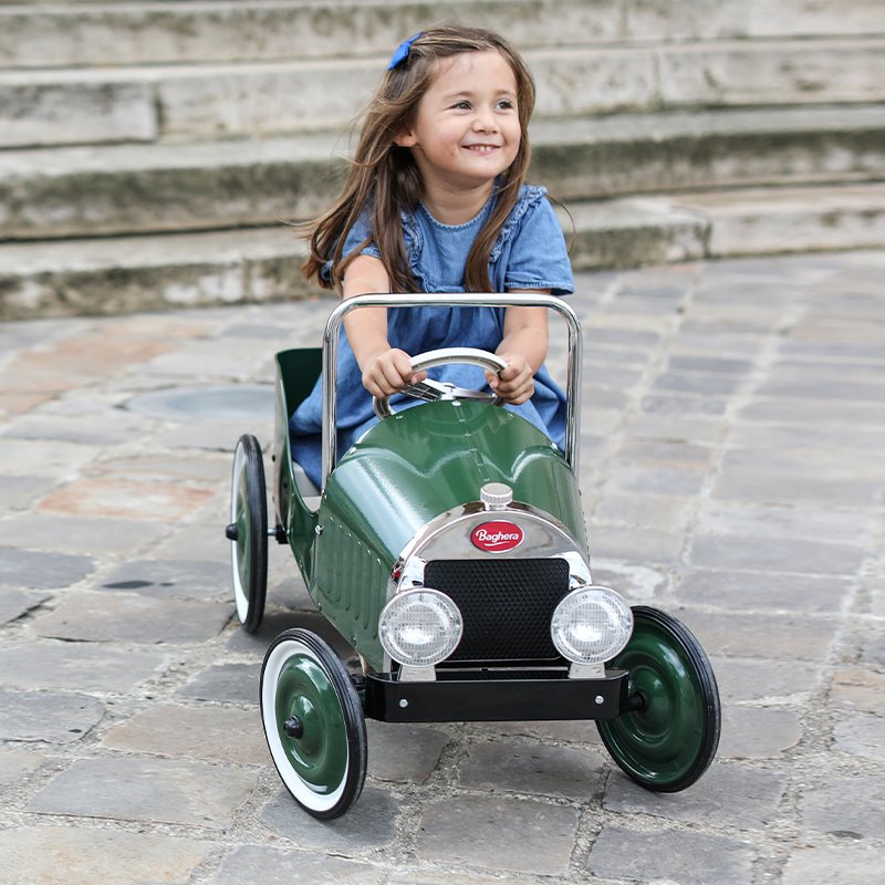 Baghera Classic Pedal Green Car Ride-on Baghera 