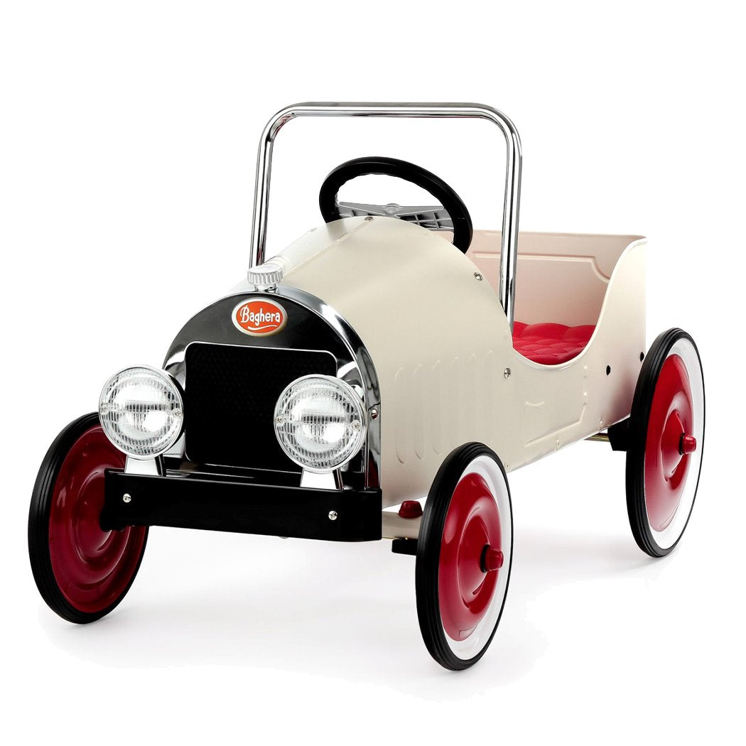 Baghera Classic Pedal White Car Ride-on Baghera 
