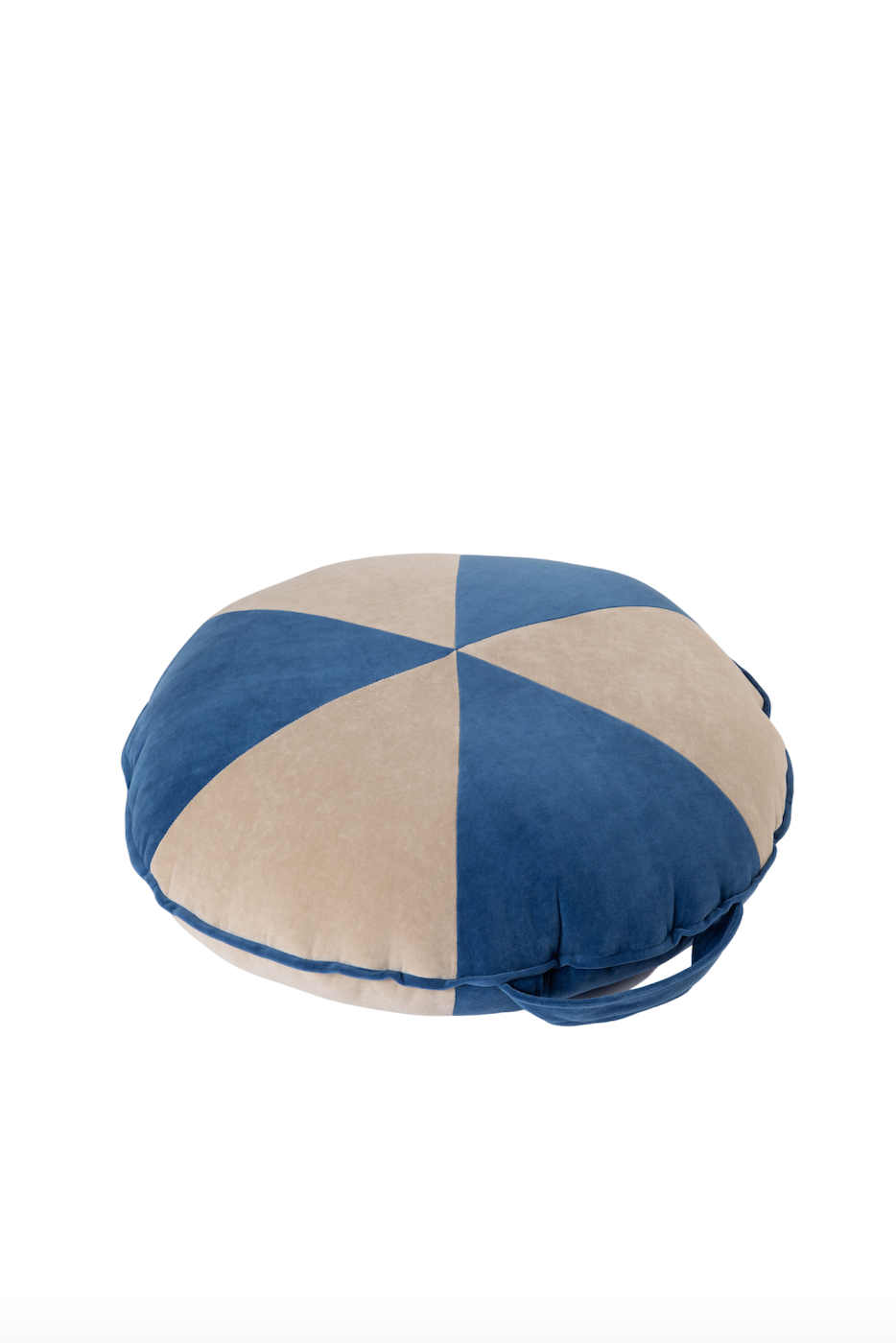 Blue & Beige Cookie Beanbag