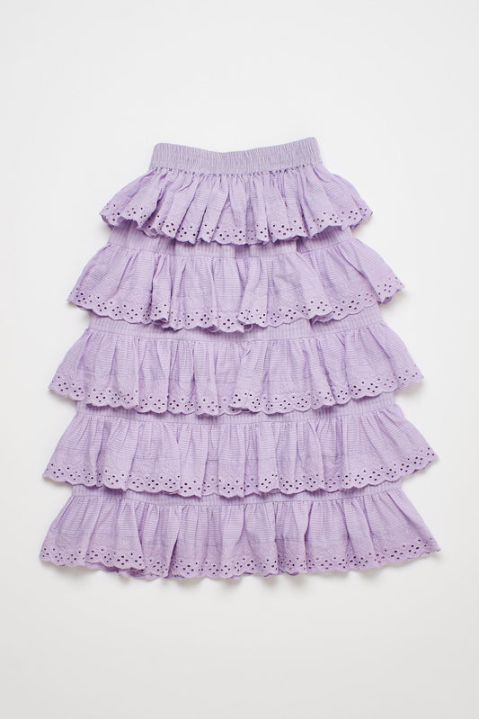 Habana Skirt Lilac Skirts Maison Mangostan 