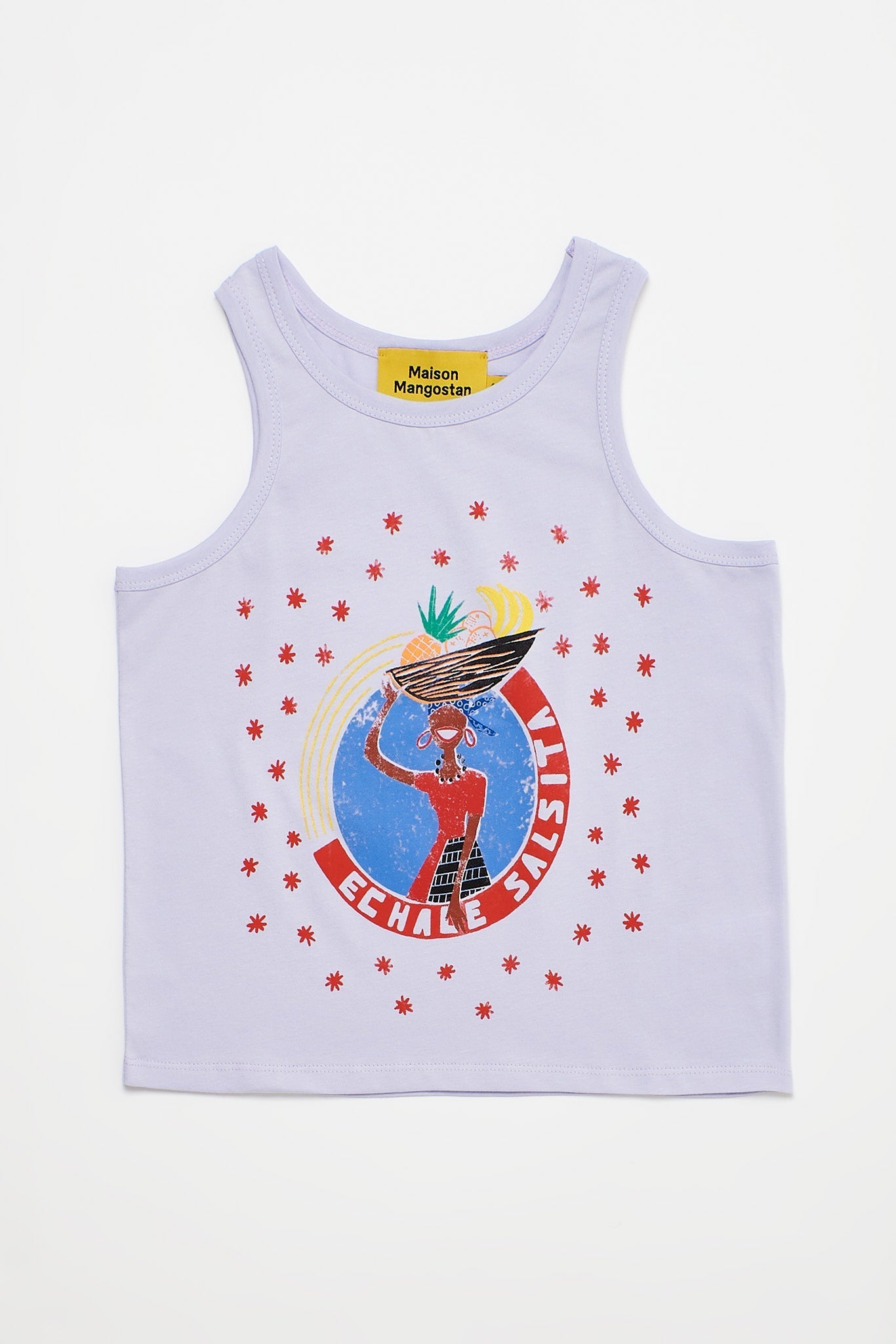 Echale Salsita T-shirt Lilac Tops Maison Mangostan 
