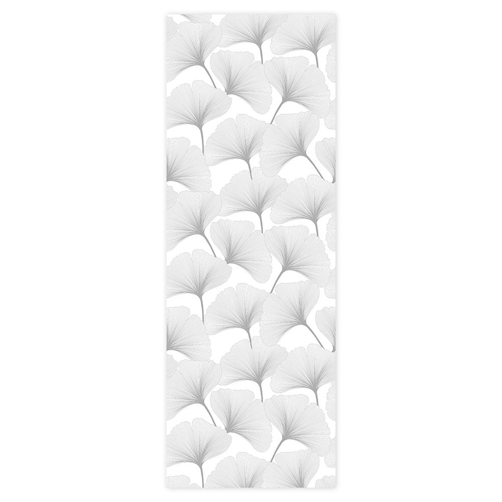 CLASSIC big gingko pattern white Wallpaper