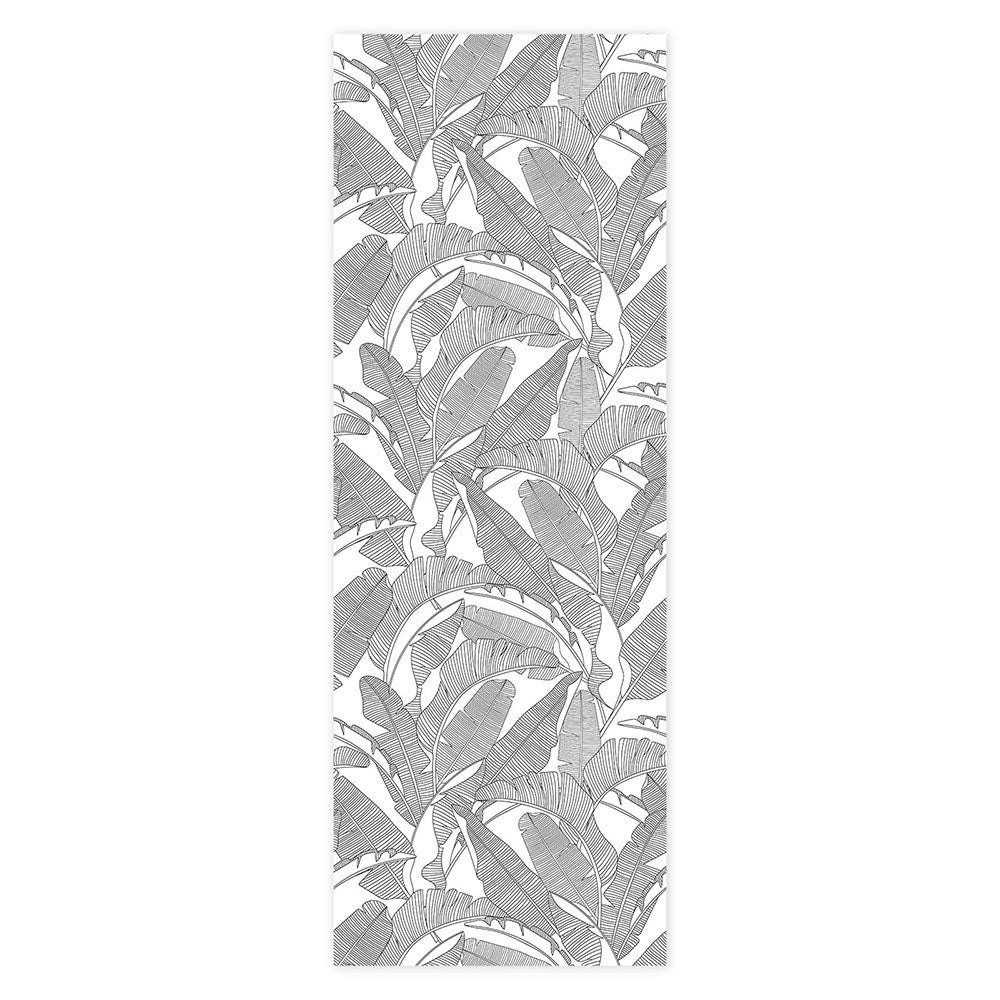 CLASSIC big palm leaves b&w Wallpaper