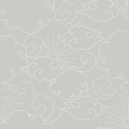 CLASSIC barocco clouds light Wallpaper