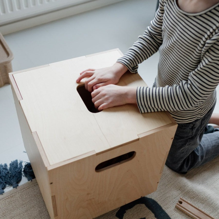 Cube Storage Wood Nofred 