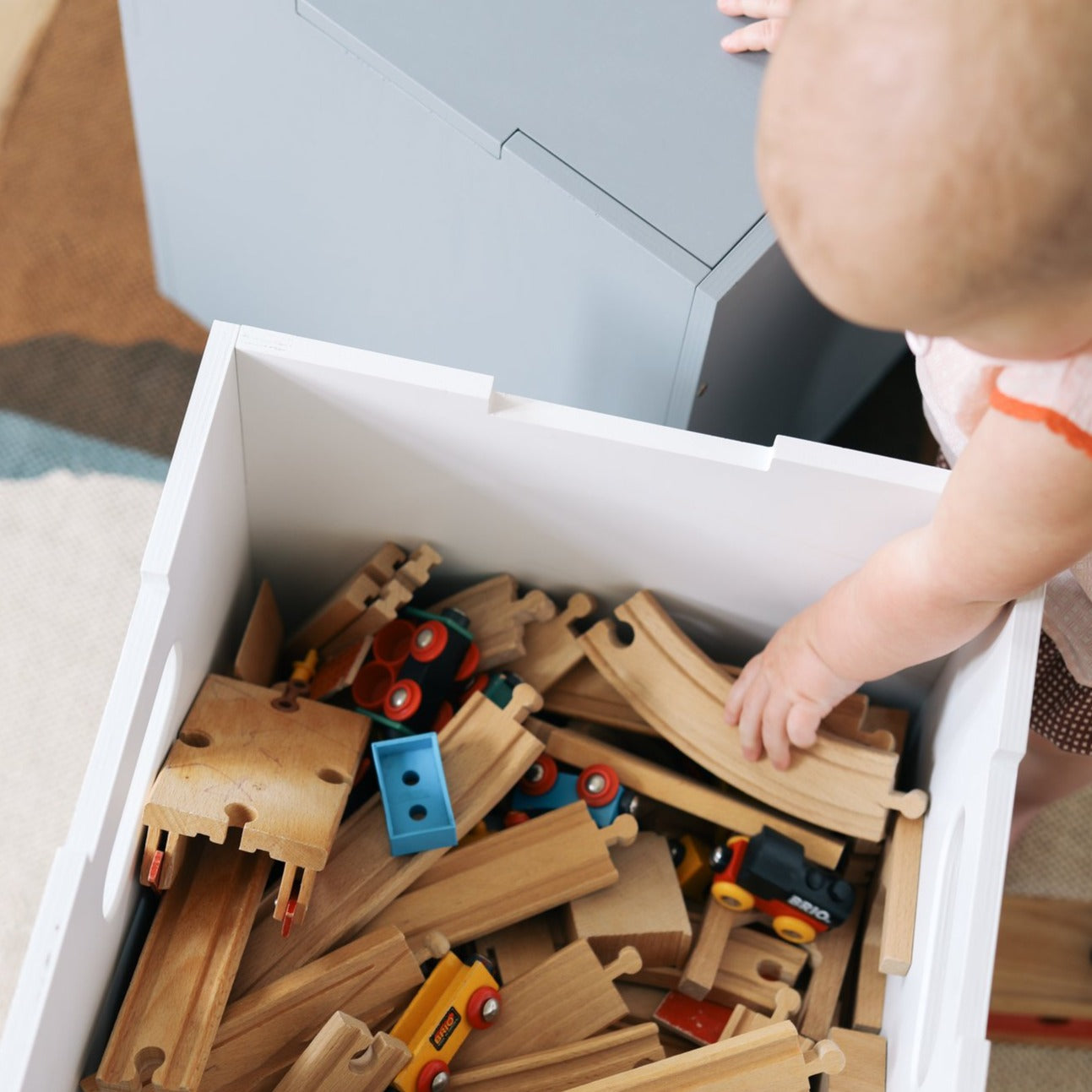 Cube Storage Wood Nofred 