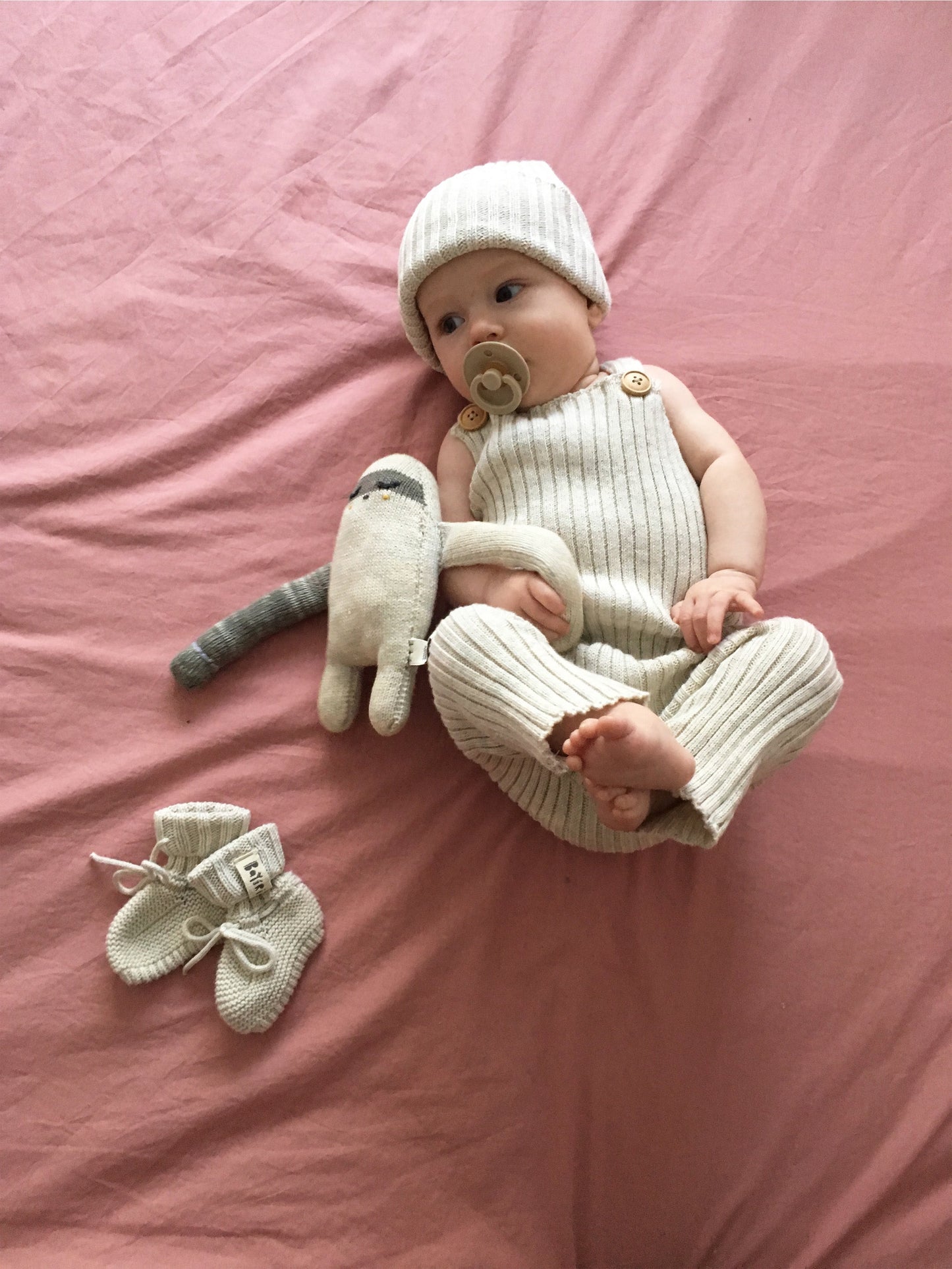 Sloth Dungaree Baby Grows Bayíri 