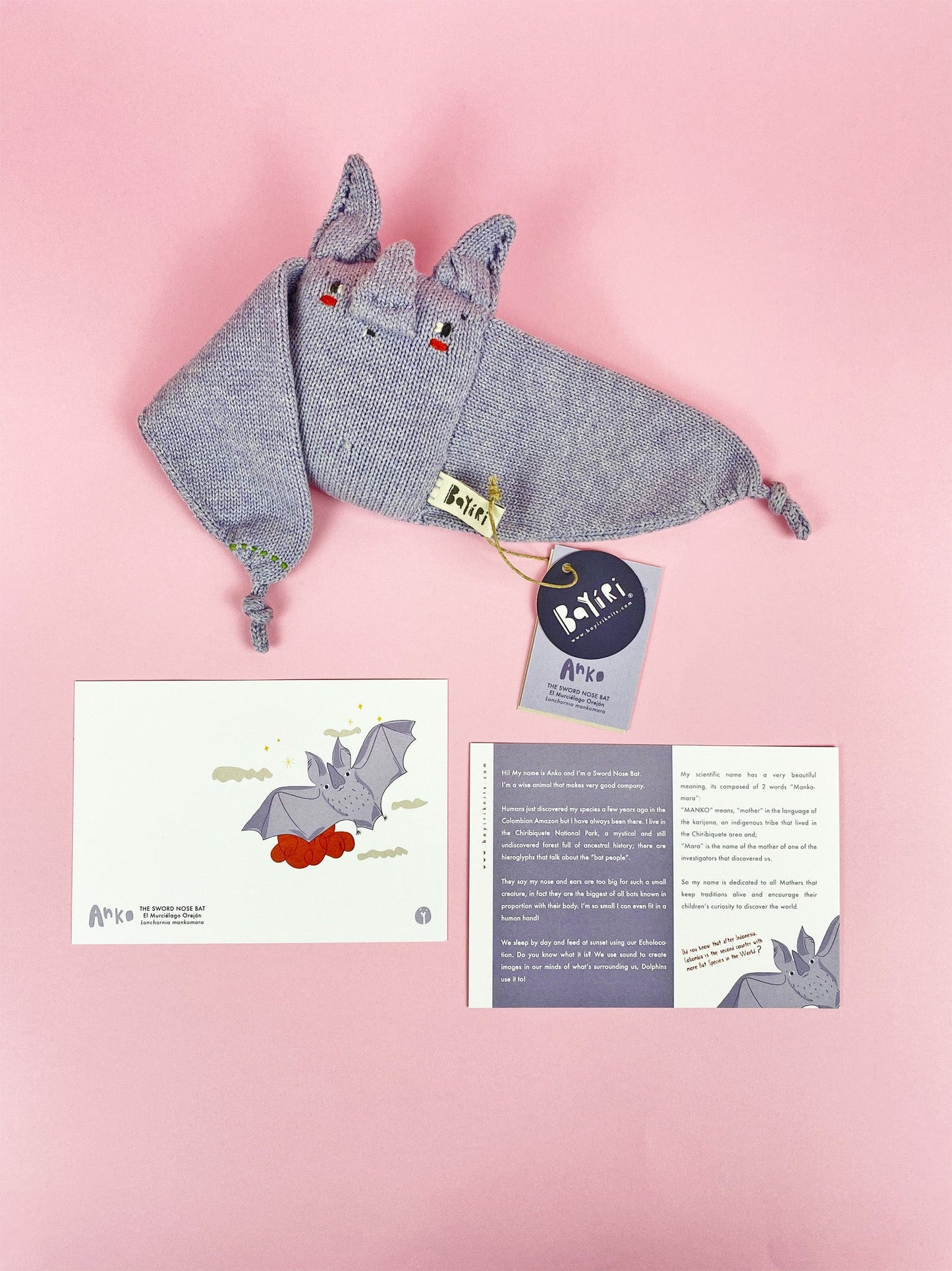 Anko The Sword Nose Bat Cuddly toys Bayíri 