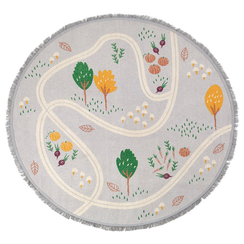 Little Garden Potager Gray carpet