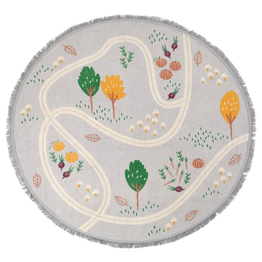 Little Garden Potager Gray carpet