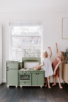 Plywood Play Fridge - Multiple colors Kids Room Furniture Midmini 