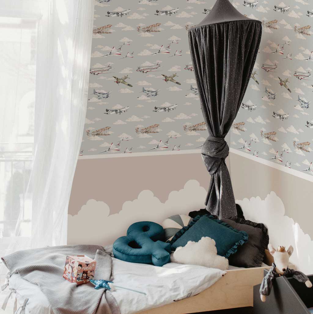 Planes Color / Industrial Evolution 50cm x 280cm Wall Sticker