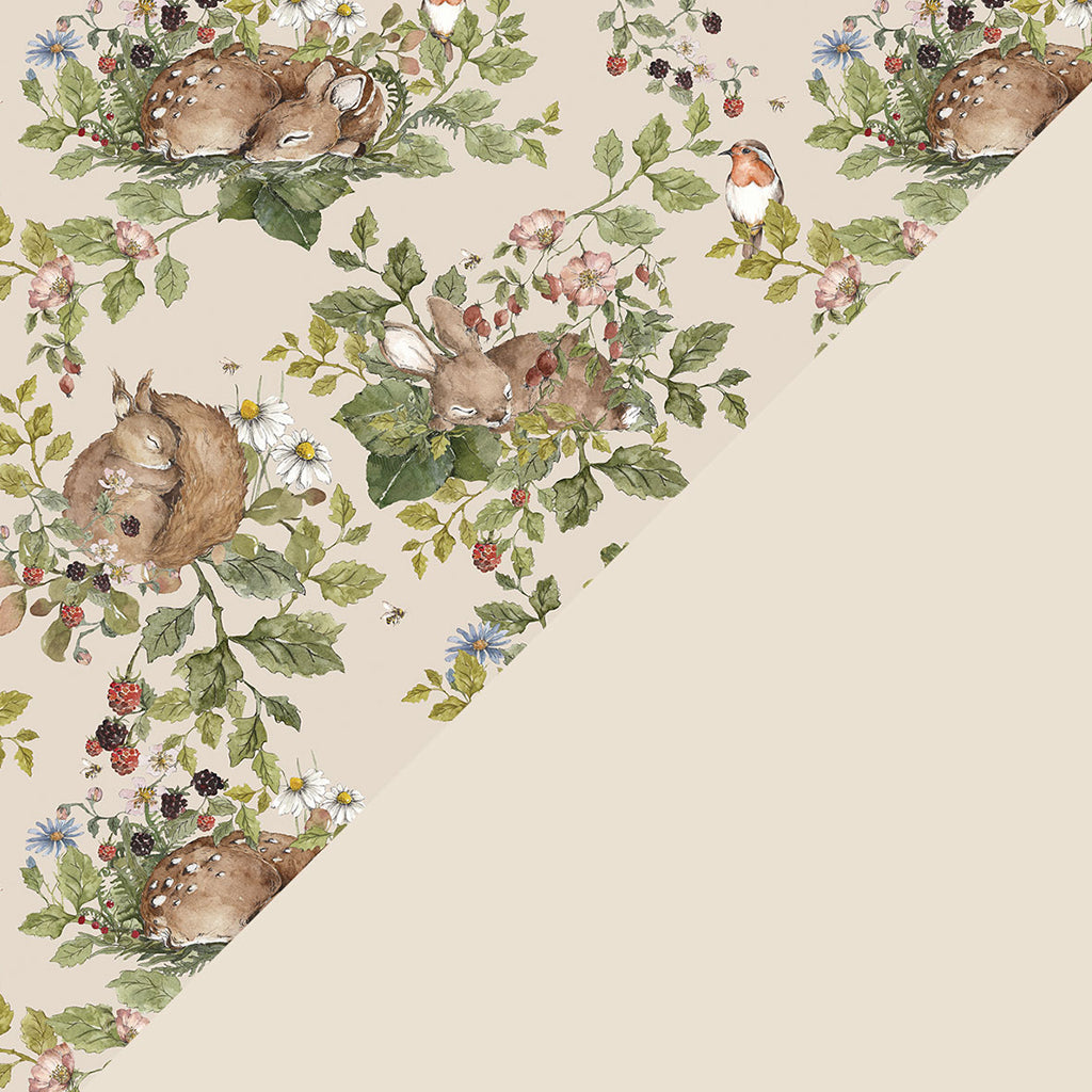 SLEEPY ANIMALS BEDDING 100X135CM
