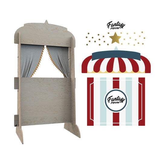 Fantasy Popcorn Shop! Toy and Bookstand in one.