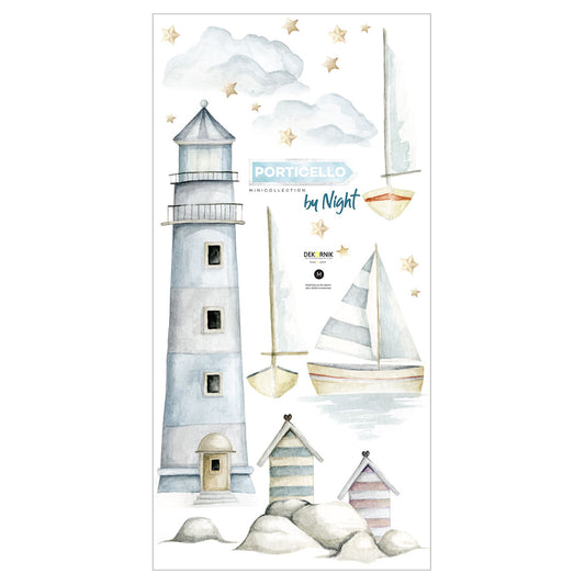PORT BY NIGHT WALL STICKERS