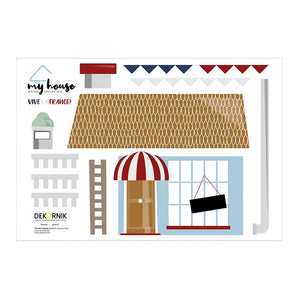 VIVE LA FRANCE WOODEN SHELF