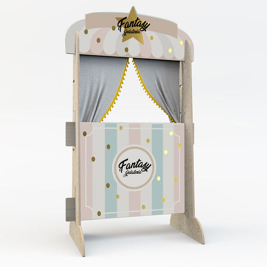 Fantasy Ice cream shop Toy and Bookstand in one.
