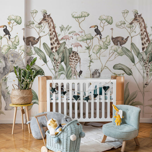 Savanna Adventure (set 300cm wide) Wallpaper