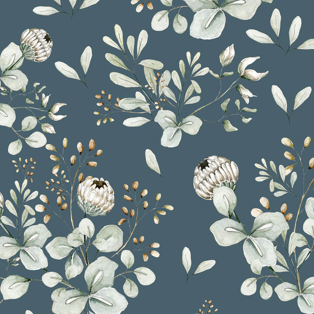 Clover Blue Wallpaper